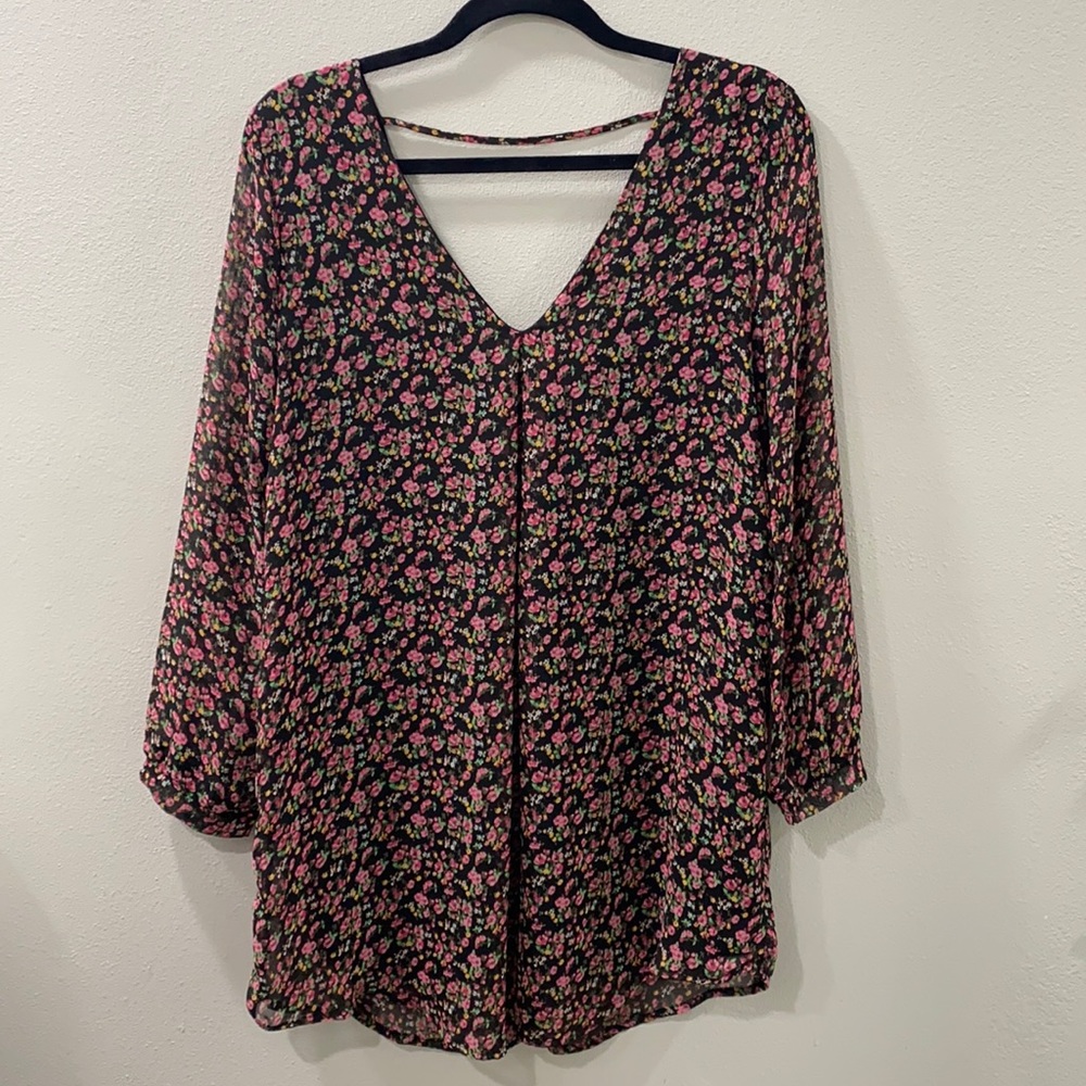 Flowy, Floral Dress
